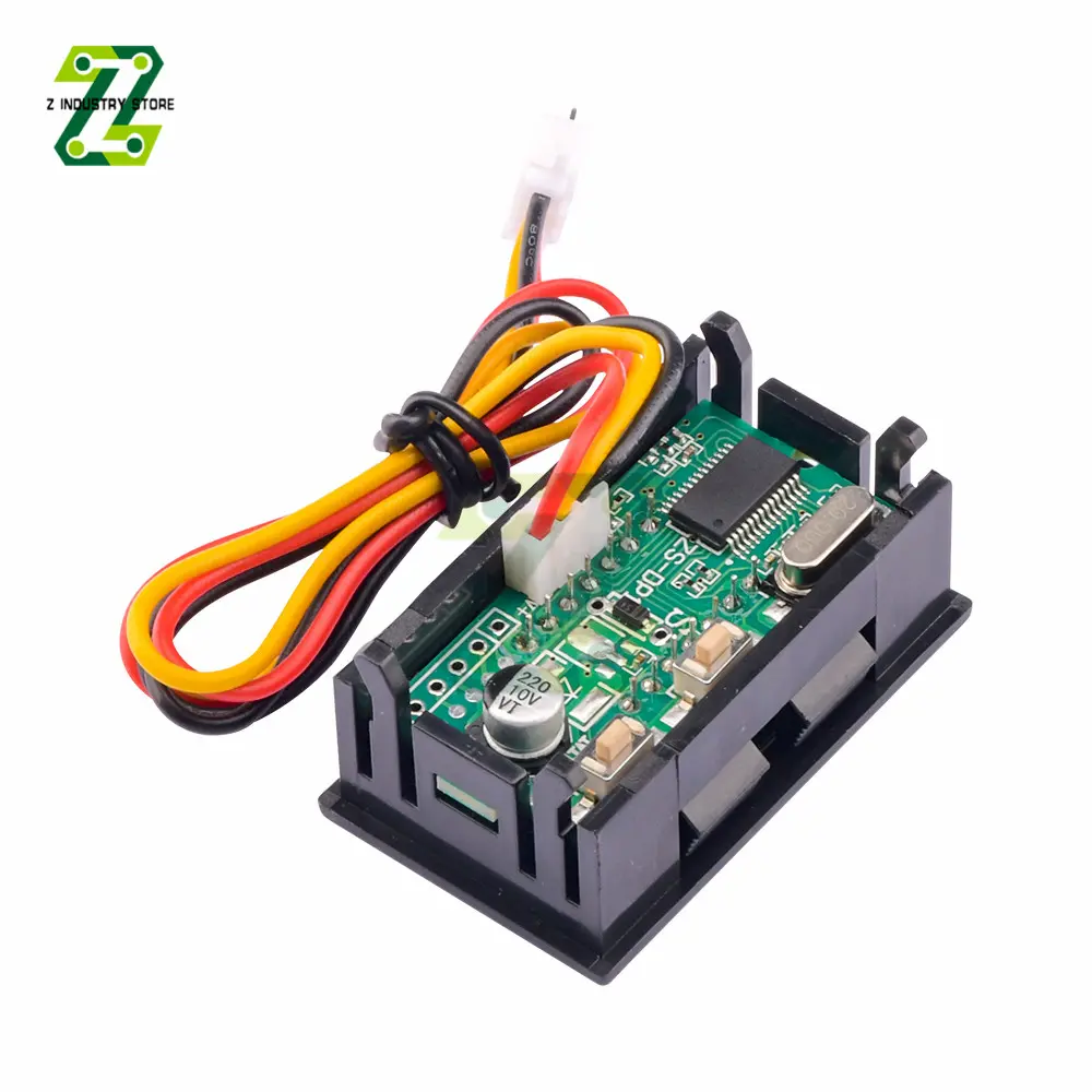 5 Digital LED Red Tachometer Gauge RPM Speed Meter Speed Sensor Digital Frequency Meter Speedometer for Brushless Motor