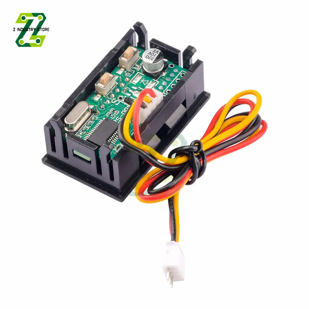 5 Digital LED Red Tachometer Gauge RPM Speed Meter Speed Sensor Digital Frequency Meter Speedometer for Brushless Motor
