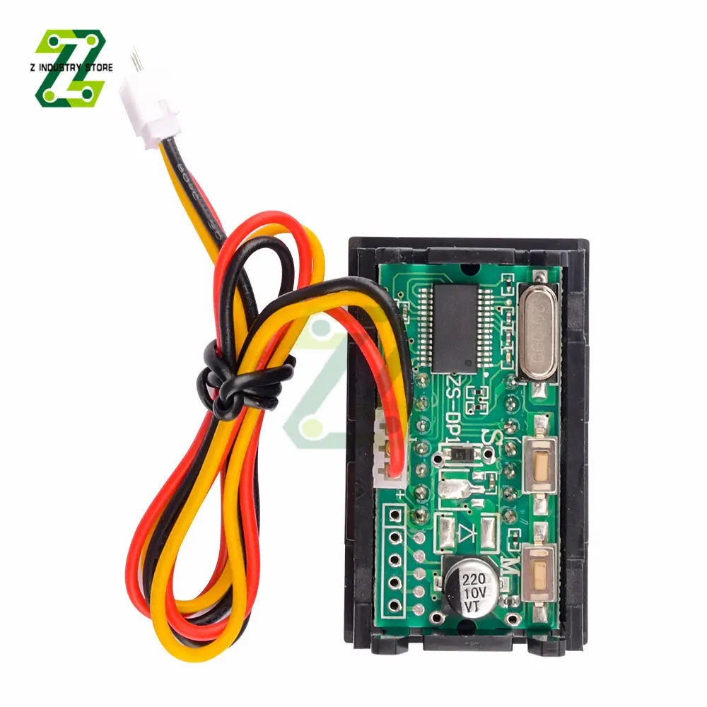 5 Digital LED Red Tachometer Gauge RPM Speed Meter Speed Sensor Digital Frequency Meter Speedometer for Brushless Motor