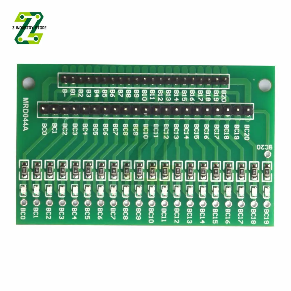 3S-17S LED Detection Board Cable Tester For LifePo4 Li-ion Lithium Battery Protection Board 4S 7S 8S 10S 13S 14S 16S