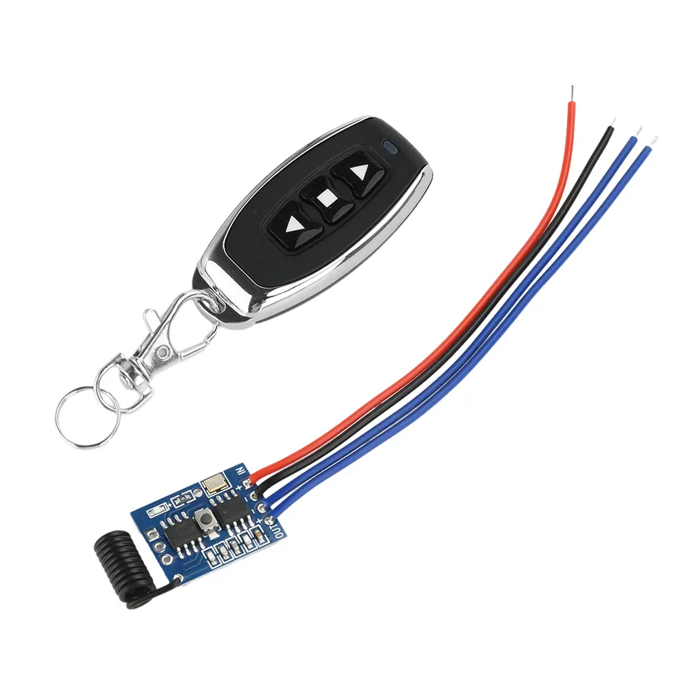 DC3V-12V PWM Motor Speed Control Module Support Remote Control With 3-key Controller Forward Reverse Rotation Speed Regulation