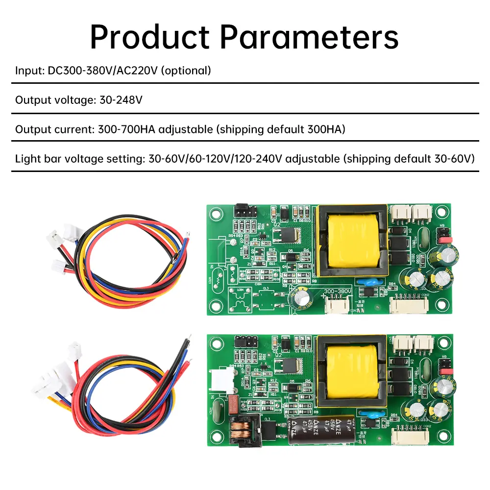 AC 220V DC 300-380V LED Universal Backlight Constant Current Board LCD TV Backlight Universal Integrated Board