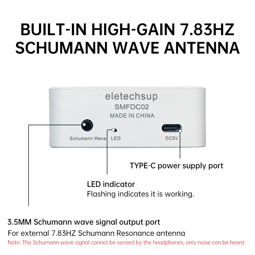 7.83Hz Schumann Wave Generator Ultra Low Frequency Pulse Generator Signal Generator Frequency Schumann Resonator