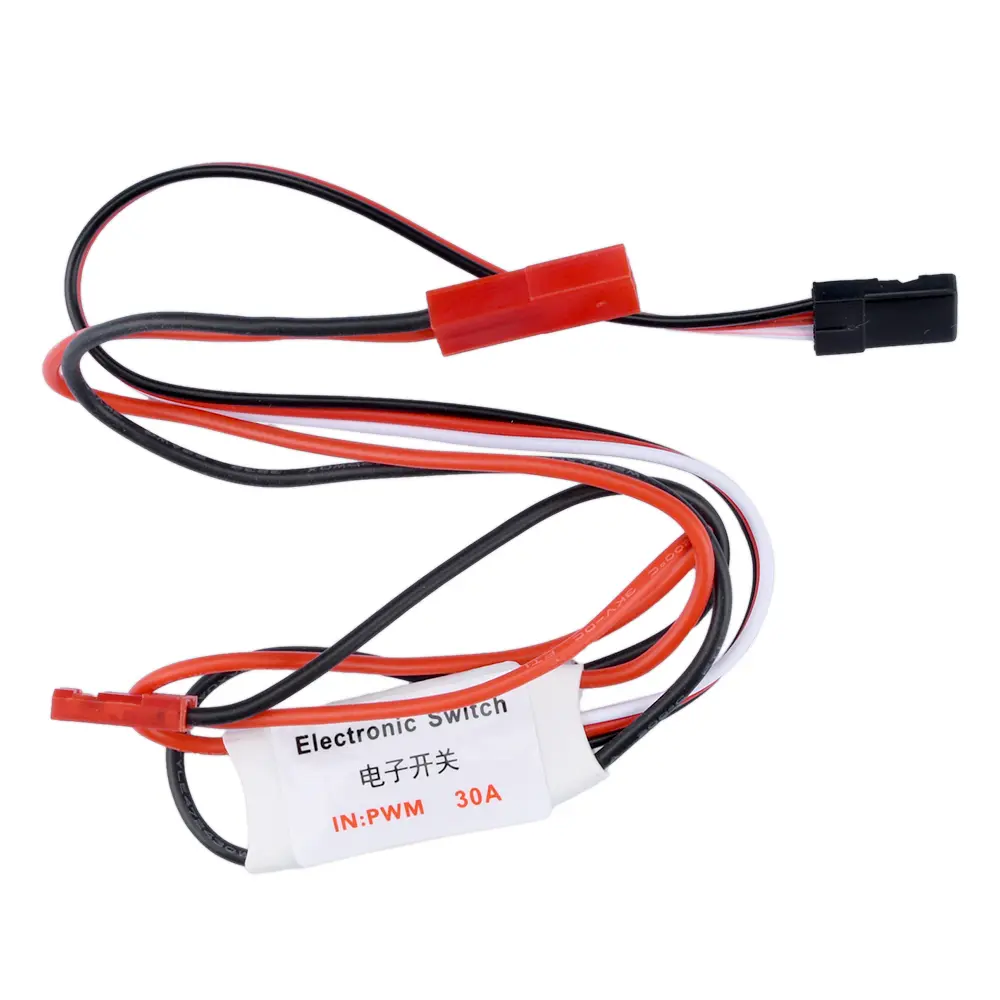 2-30A High Current Remote Control Electronic Switch 3-30V Aerial Model Protection RC Drone Water Pump PWM Signal Controller