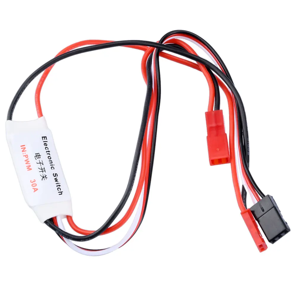 2-30A High Current Remote Control Electronic Switch 3-30V Aerial Model Protection RC Drone Water Pump PWM Signal Controller