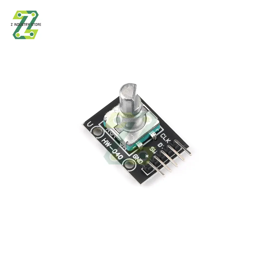 360 Degrees Rotary Encoder Module For Arduino Brick Sensor Switch Development Board KY-040 With Pins