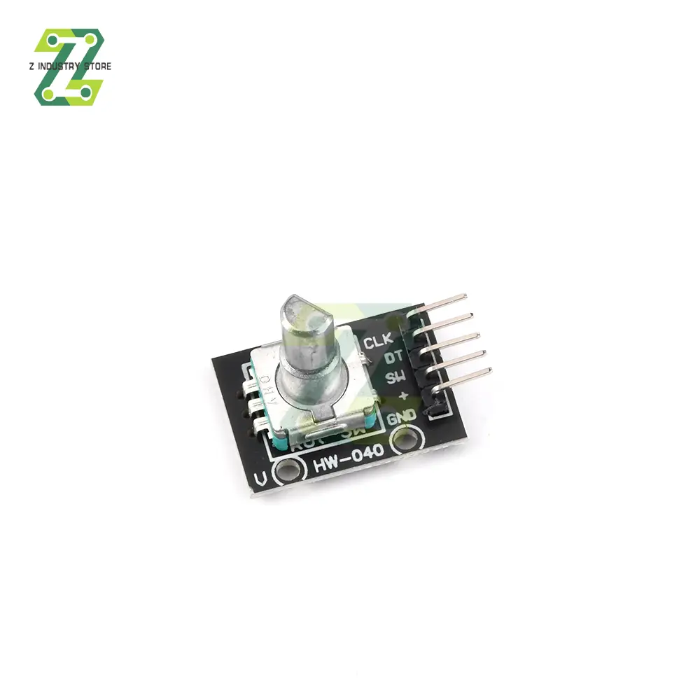 360 Degrees Rotary Encoder Module For Arduino Brick Sensor Switch Development Board KY-040 With Pins