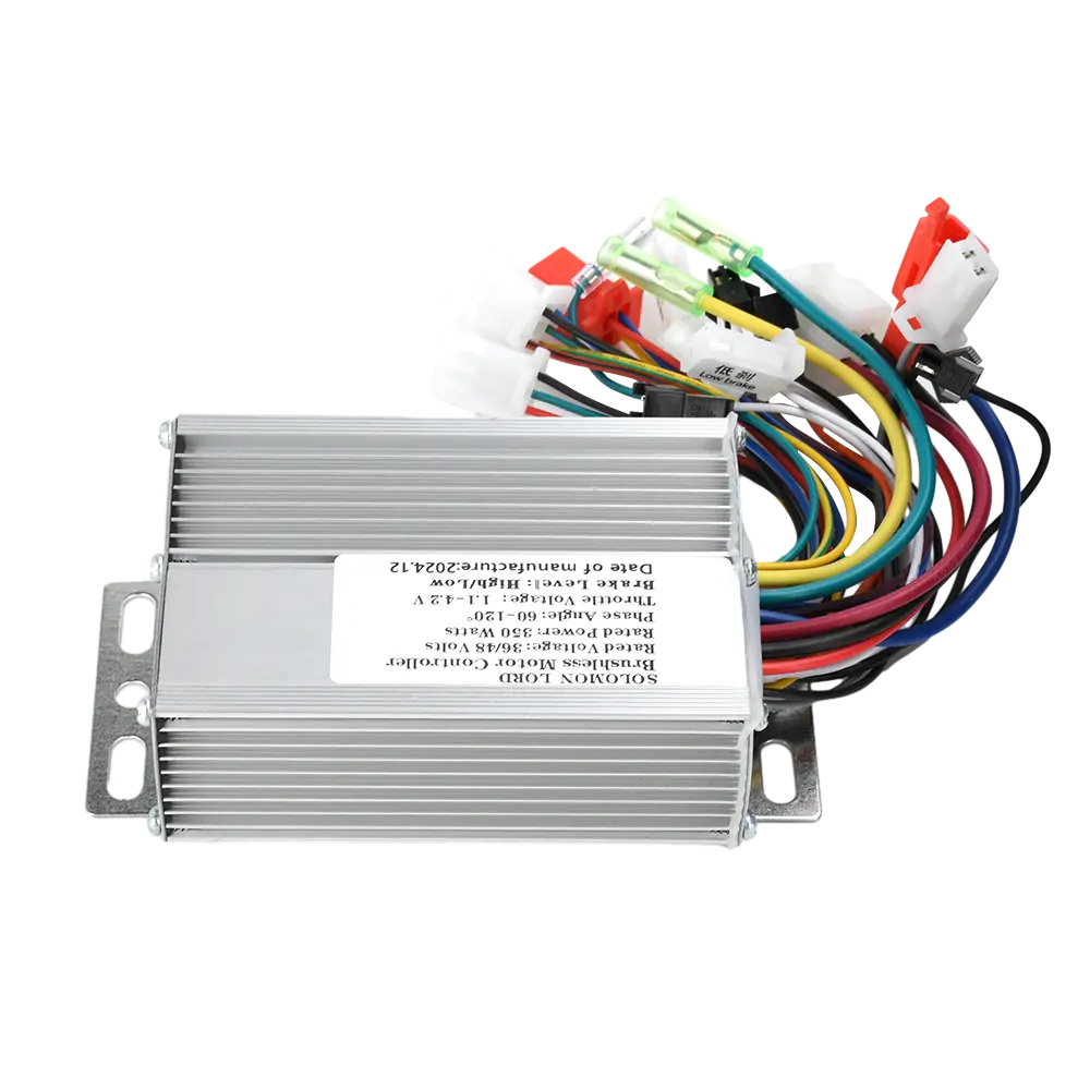 36V 48V 350W Multifunction Brushless DC Motor Controller Electric Bicycle Speed Brake Anti-theft Alarm Integrated Control Module