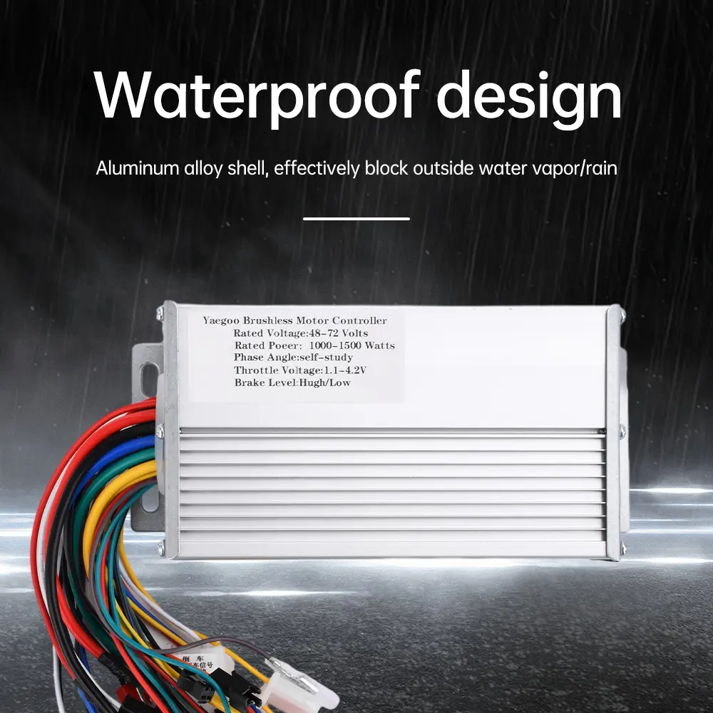 48V 60V 64V 72V 1000W 1500W Electric Controller E-Bike Brushless Motor Speed Controller Over/under Voltage Protection