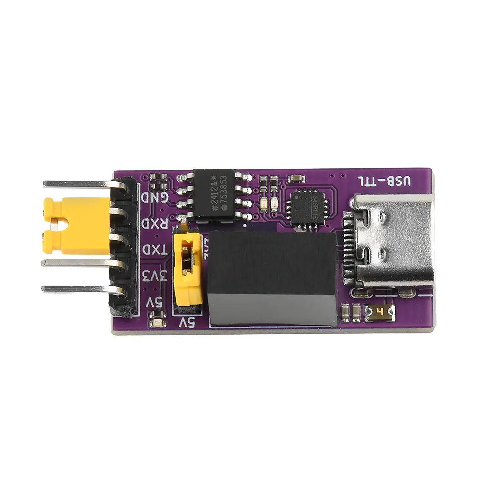 CH343 Isolated USB to TTL DC 3.3V/5V Serial Port Isolated Communication 6Mbps UART Downloader Module Type C Interface