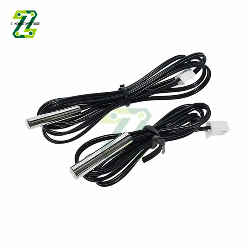 5m/10m NTC 10K 3950 Thermal Waterproof Cable 10K 1% 3950 Waterproof Digital Temperature Sensor Probe Thermistor Cable