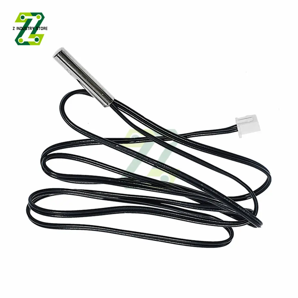 5m/10m NTC 10K 3950 Thermal Waterproof Cable 10K 1% 3950 Waterproof Digital Temperature Sensor Probe Thermistor Cable