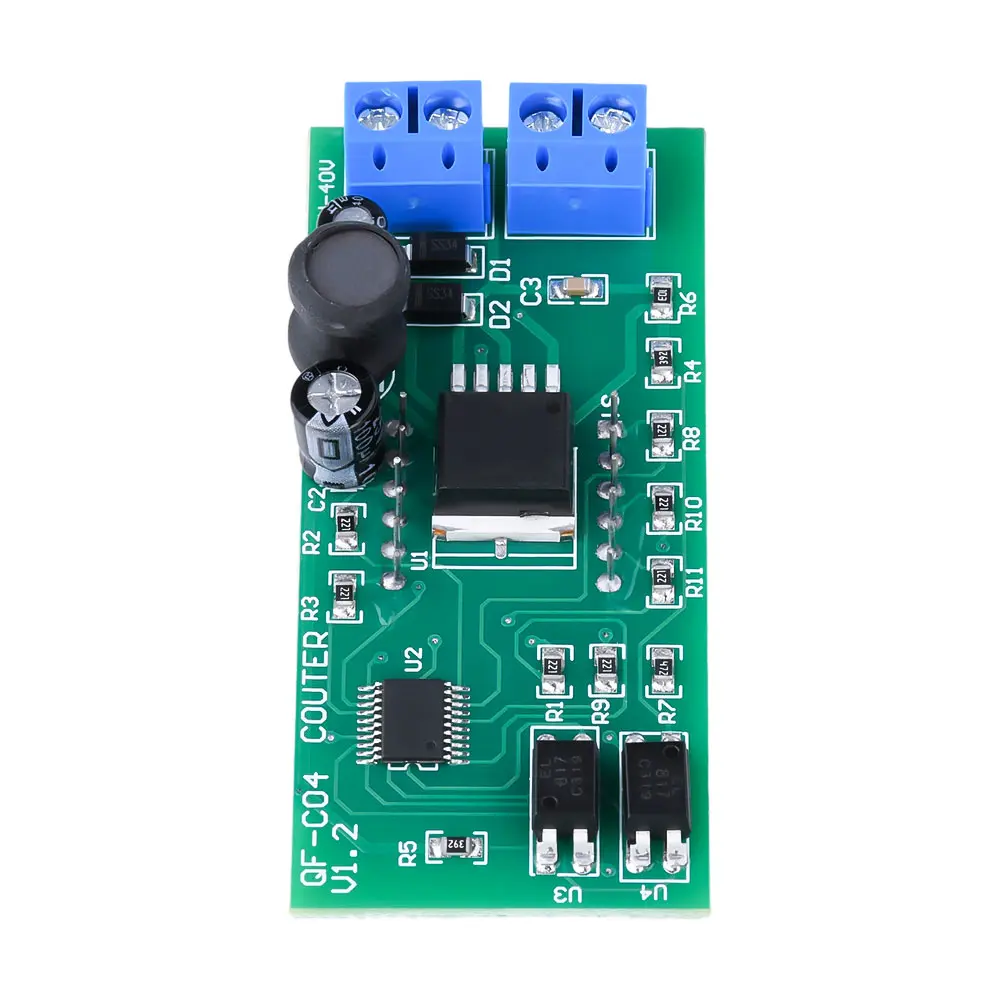 0-9999 Electronic Digital Counter Module Support DC4-40V Wide Voltage With Power Cut Memory Function