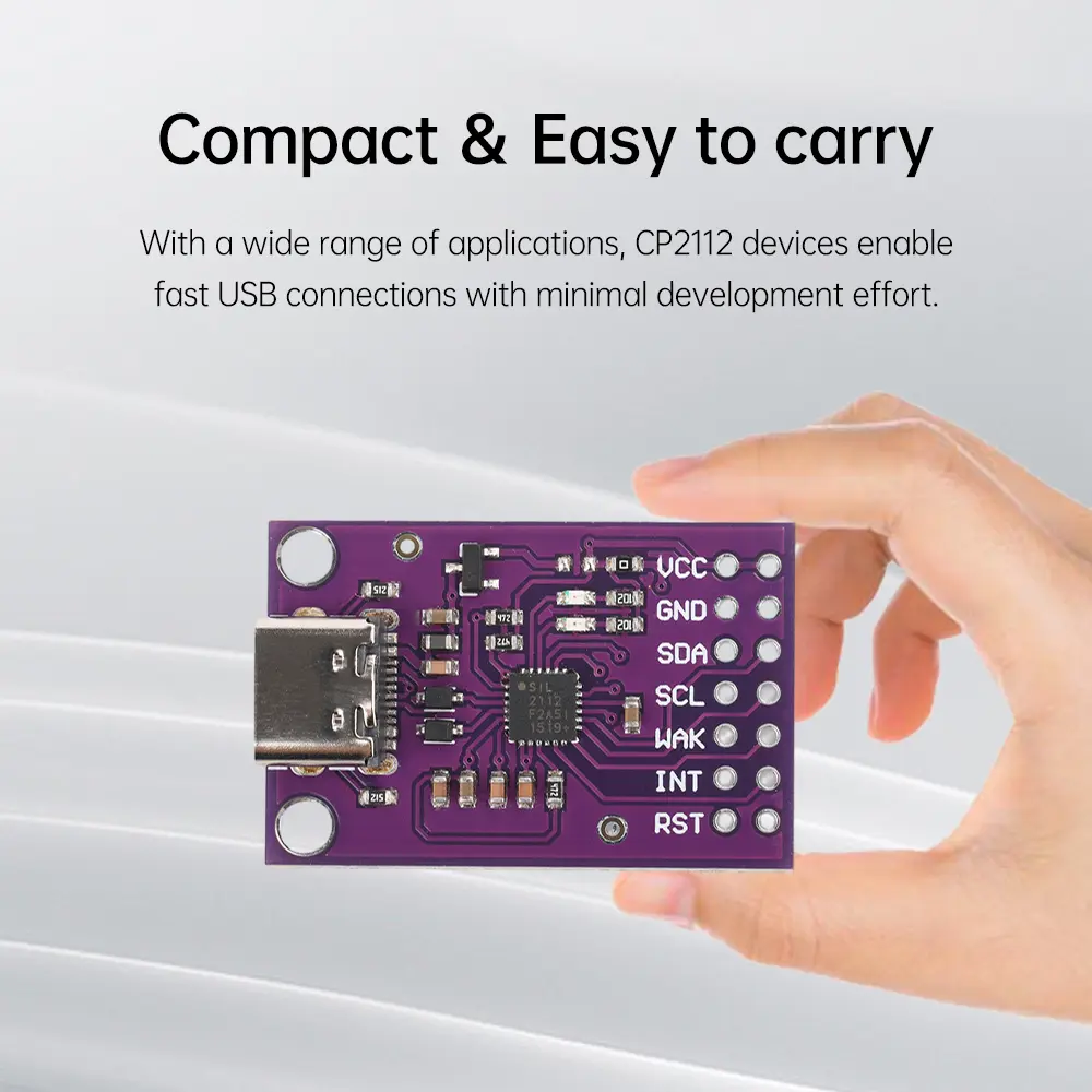 CP2112 Debug Board USB to SMBus I2C Communication Module 2.0 MicroUSB 2112 Evaluation Kit for CCS811 Sensor Module for arduino