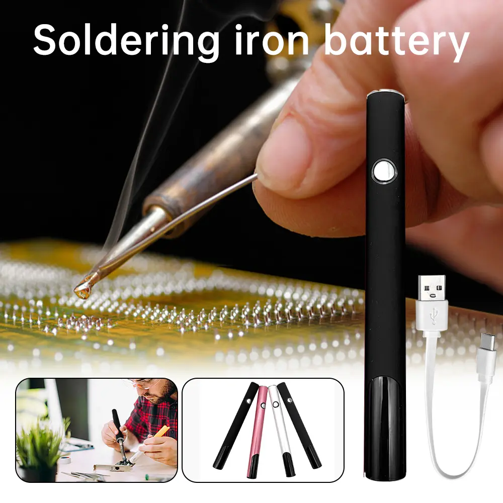 5W USB Electric Soldering Iron Rechargeable And Temperature Adjustment Welding Repair Tool Cordless Soldering Iron Tool Pen