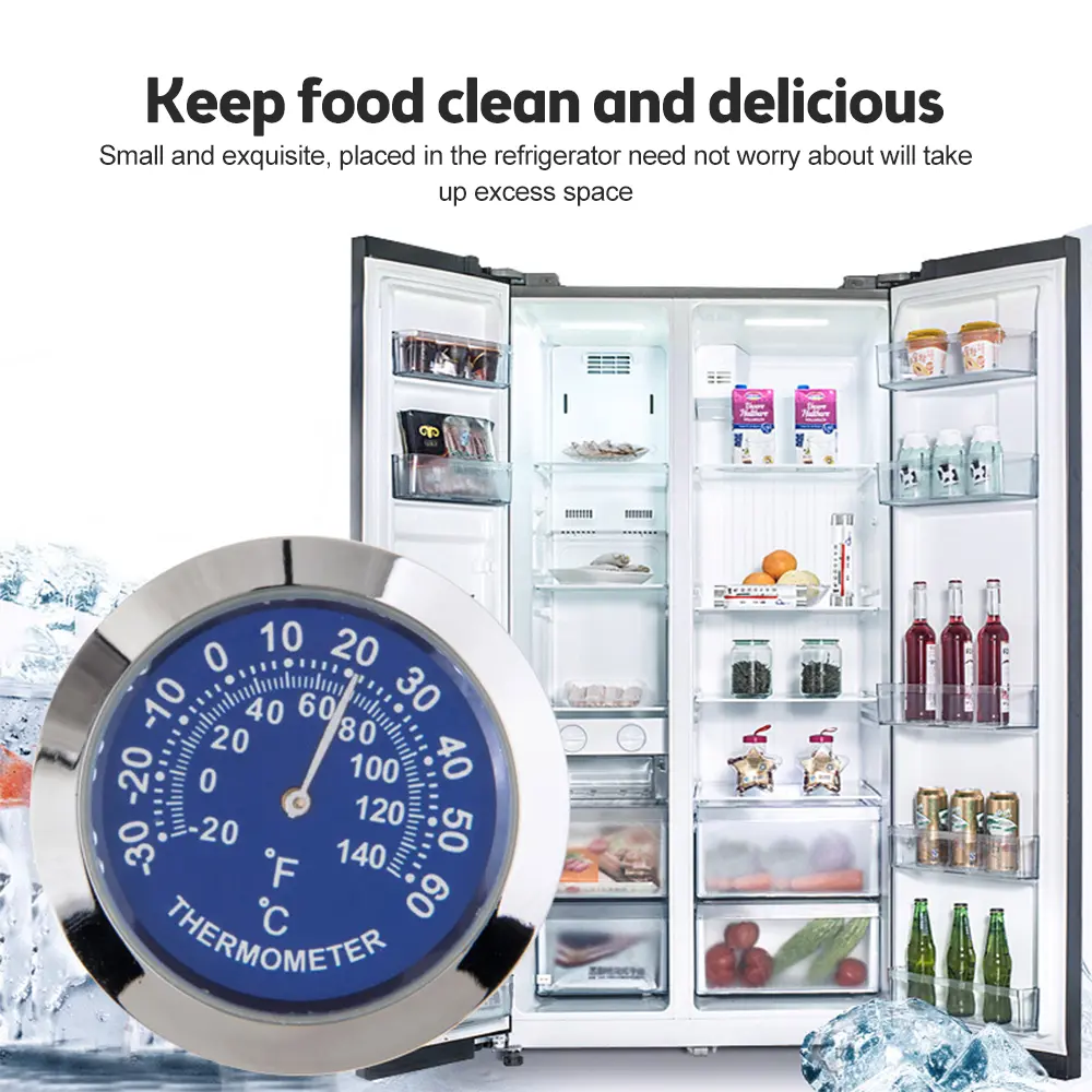 Mini Thermometer Hygrometer Mechanical Refrigerator Indoor Thermometer High Precision Mini Thermometer High Precision
