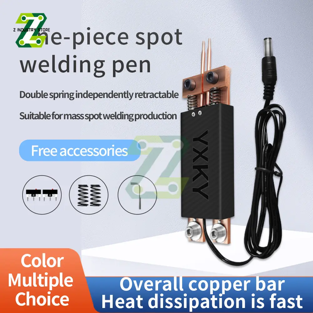 Integrated Type Spot Welding Pen Automatic Trigger Spot Welder Accessory 18650 Battery Bump Welder Spot Welder Welding Core Kit