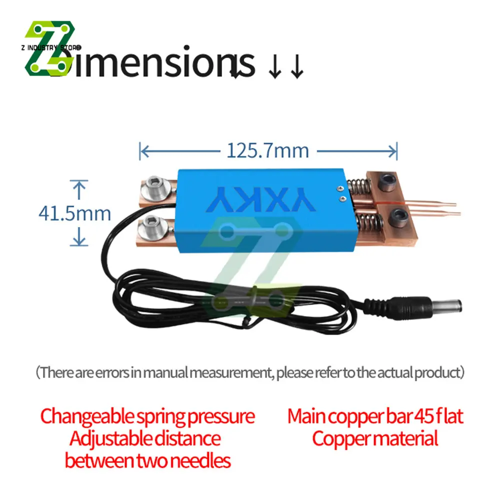 Integrated Type Spot Welding Pen Automatic Trigger Spot Welder Accessory 18650 Battery Bump Welder Spot Welder Welding Core Kit