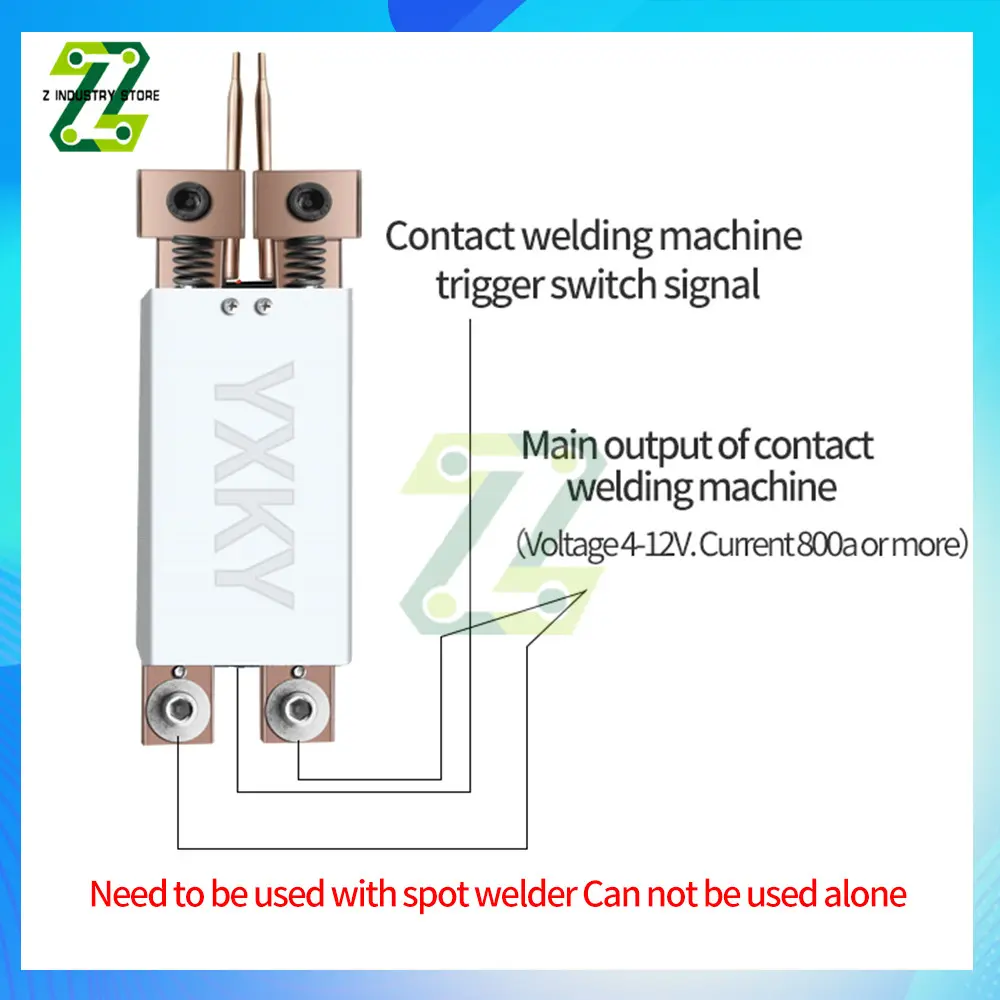 Integrated Type Spot Welding Pen Automatic Trigger Spot Welder Accessory 18650 Battery Bump Welder Spot Welder Welding Core Kit