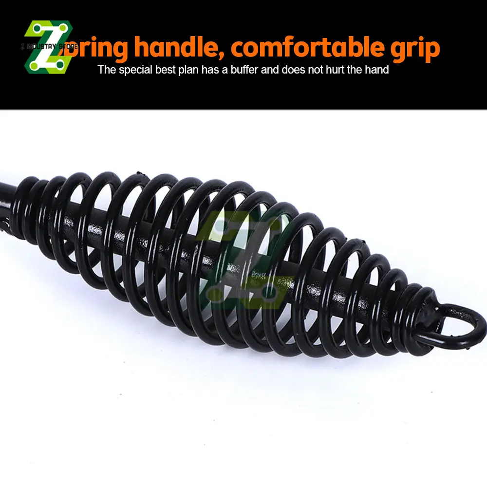 300g 500g High Carbon Steel Derusting Welding Slag Hammer Spring Handle Welder Hammer Remove Excess Welding Slag Electric Weld
