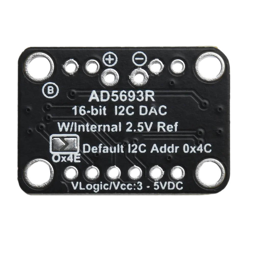AD5693R I2C Interface 16-bit DAC Module Digital Signal Conversion Module Compatible with STEMMA QT Qwiic ﻿