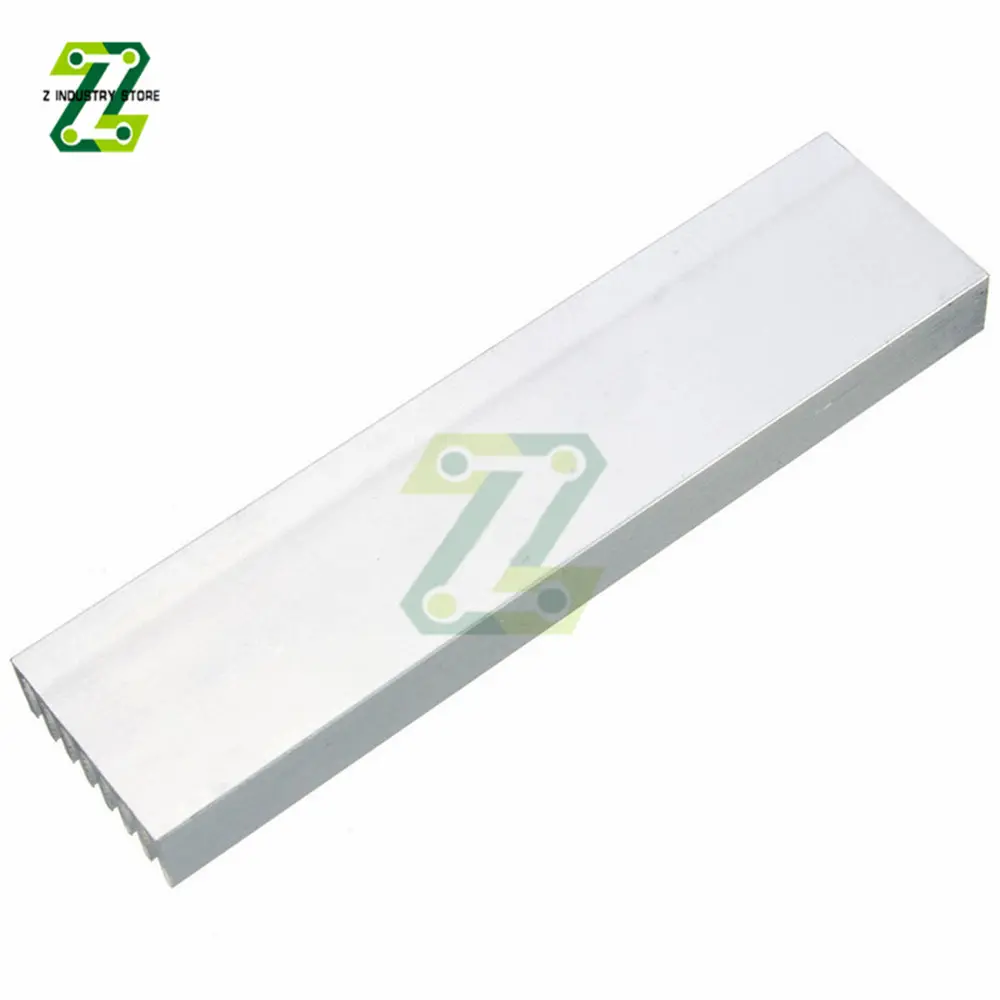 100x25x10mm Radiator Aluminum Heatsink Extruded Heat Sink for LED Electronic Heat Dissipation Cooling Cooler