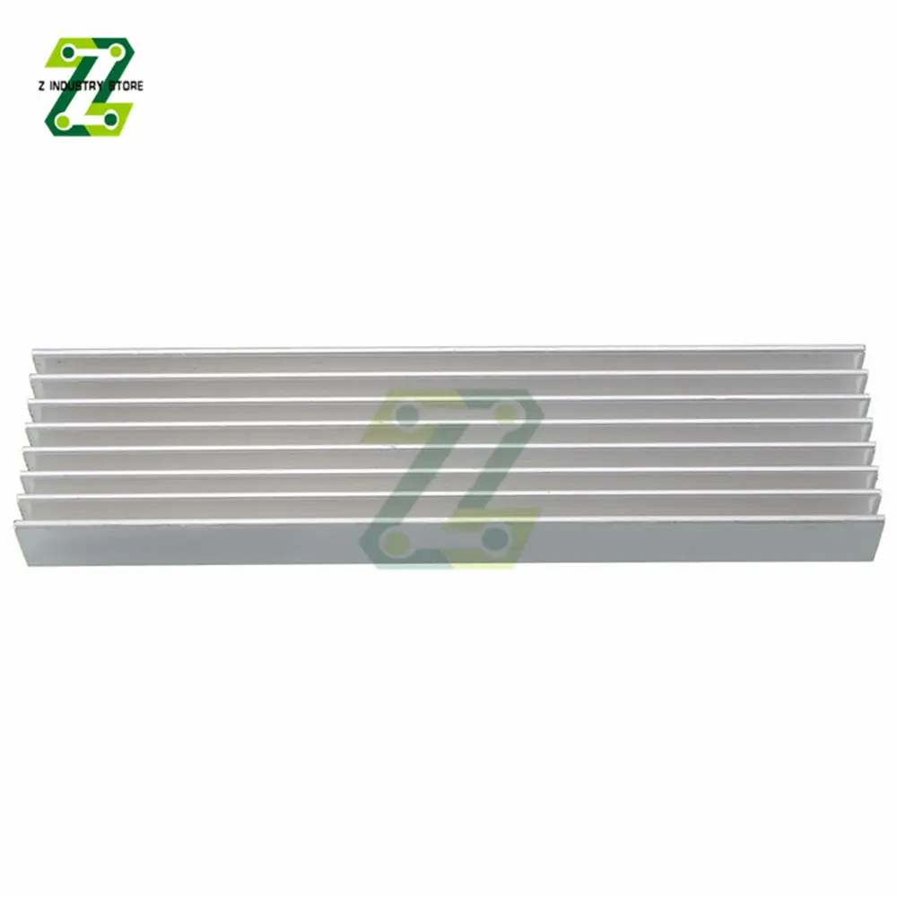 100x25x10mm Radiator Aluminum Heatsink Extruded Heat Sink for LED Electronic Heat Dissipation Cooling Cooler
