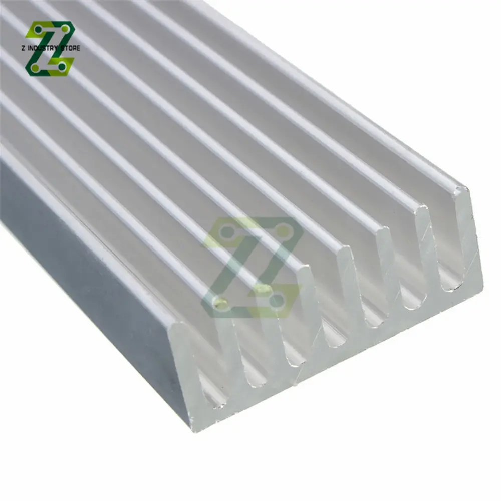100x25x10mm Radiator Aluminum Heatsink Extruded Heat Sink for LED Electronic Heat Dissipation Cooling Cooler
