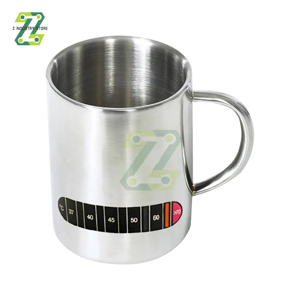 0-70℃ Cup Kettle Liquid Temperature Tester Milk Water Coffee Food Thermometer Discoloration Sticker For Home Kitchen Indoor