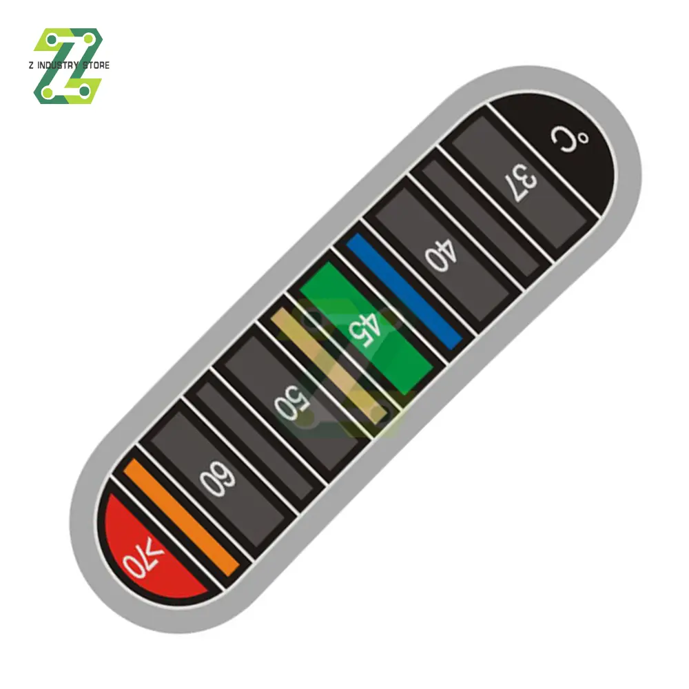 0-70℃ Cup Kettle Liquid Temperature Tester Milk Water Coffee Food Thermometer Discoloration Sticker For Home Kitchen Indoor