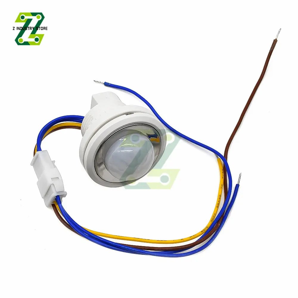 AC 85V-265V LED PIR Adjustable Delay Embedded Human Body Infrared Detector Infrared Motion Sensor Detector Switch
