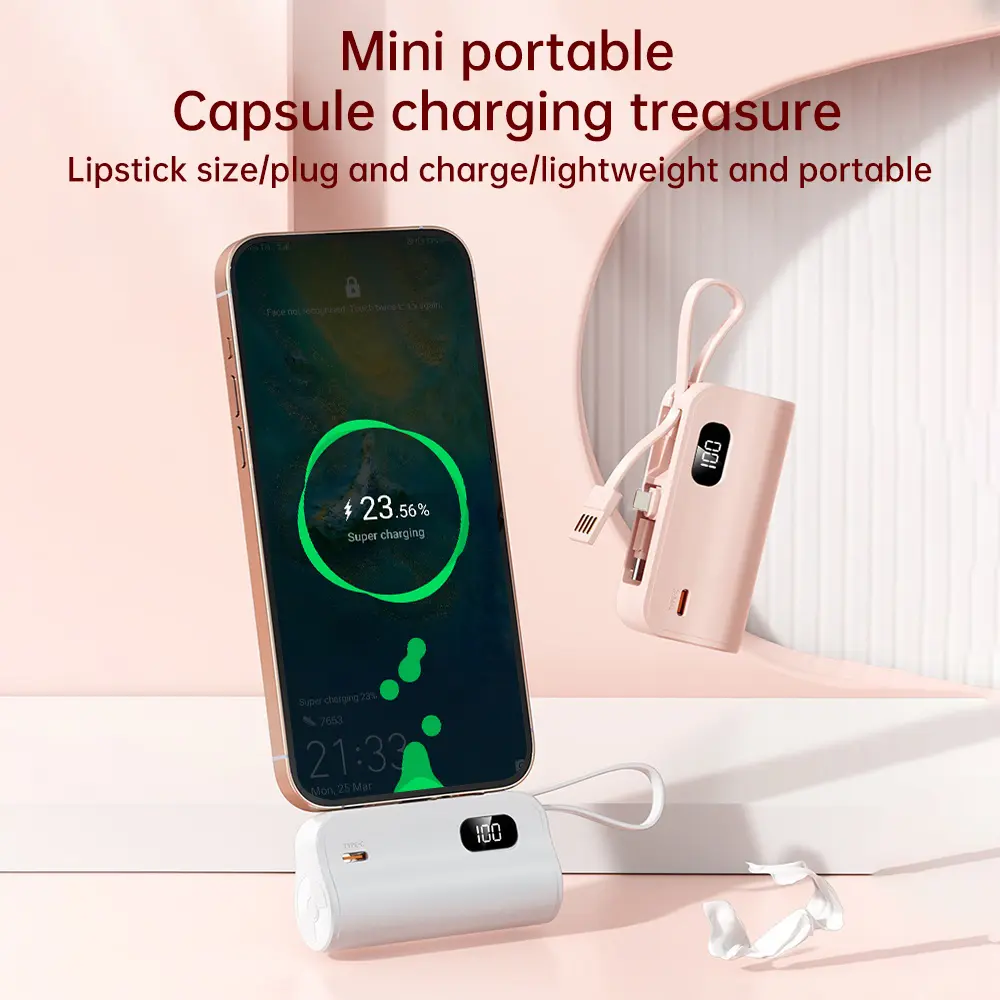 No Soldering 1 Cell 21700 Battery DIY Case Digital Display Portable Battery Case for Apple/Type-C ﻿