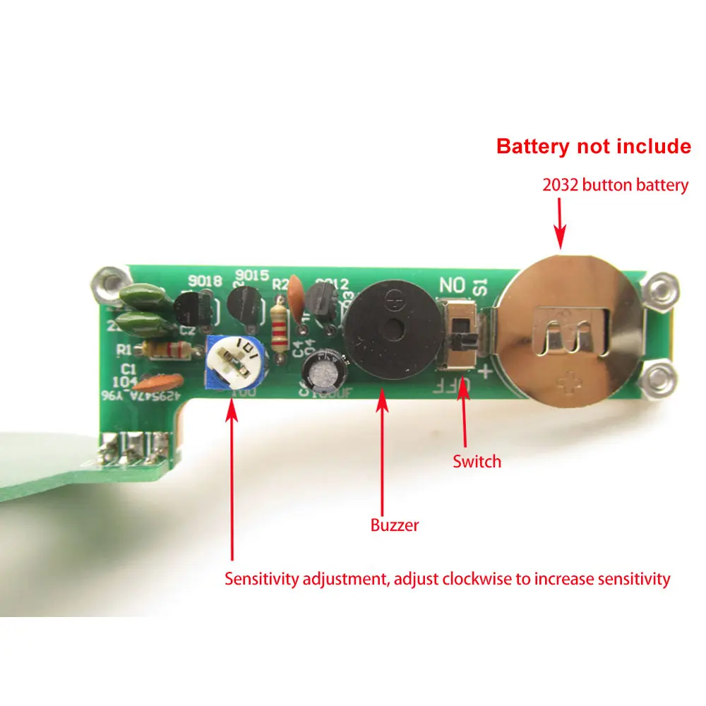 DIY Kit Metal Detector Kit Electronic Kit DC 3V-5V DIY Electronic Part Metal Detector
