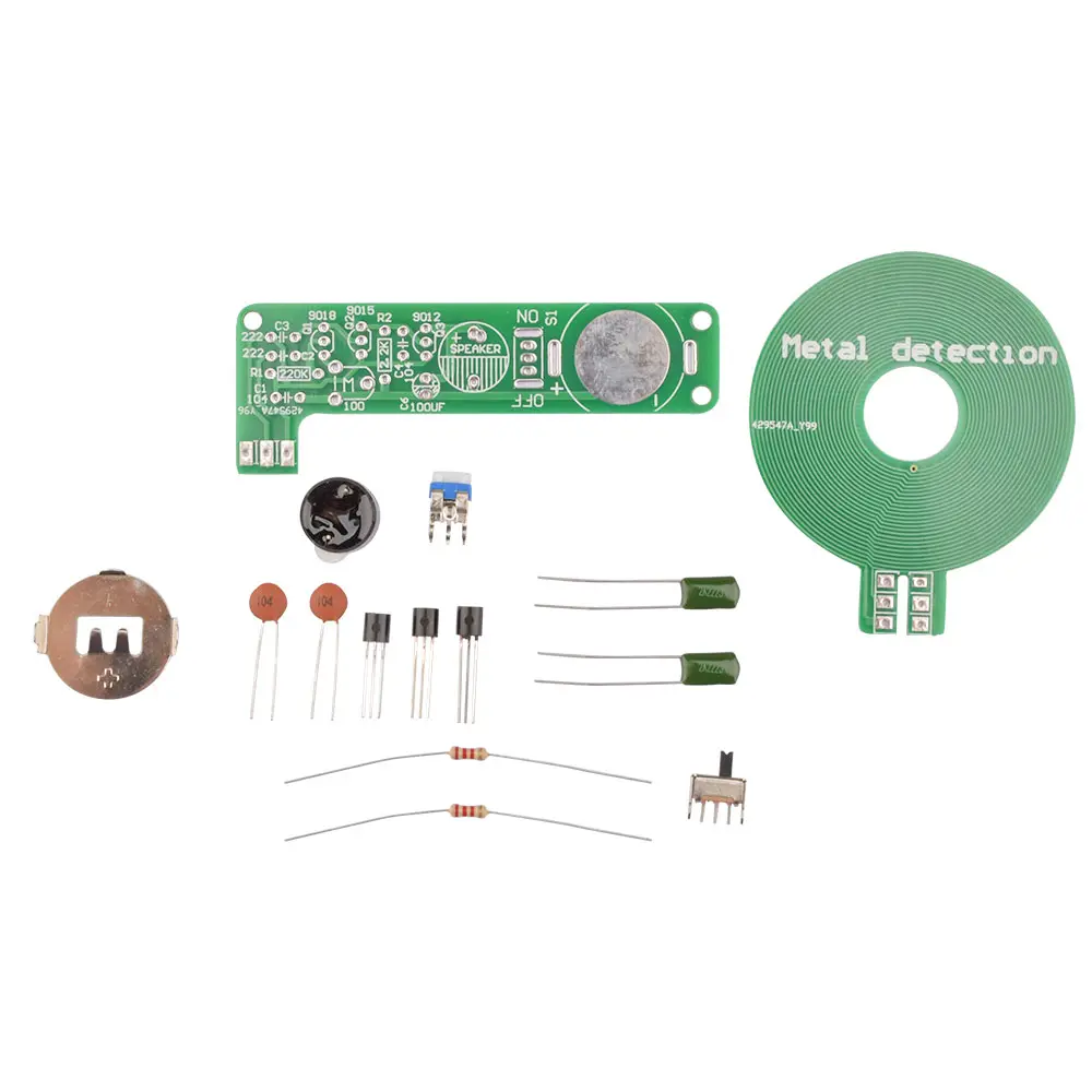 DIY Kit Metal Detector Kit Electronic Kit DC 3V-5V DIY Electronic Part Metal Detector