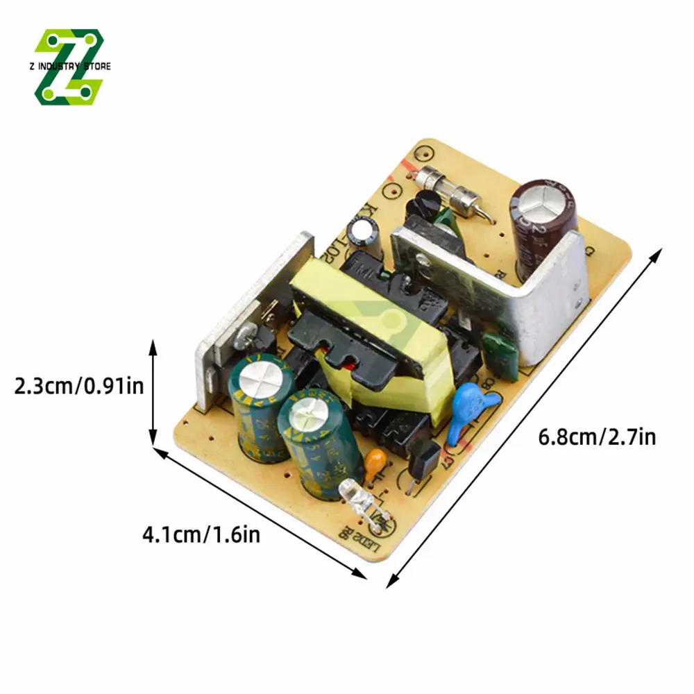 AC 100V-240V to DC 12V 2.5A Switching Power Supply Module Switch LED Regulated Power Supply Board Protection
