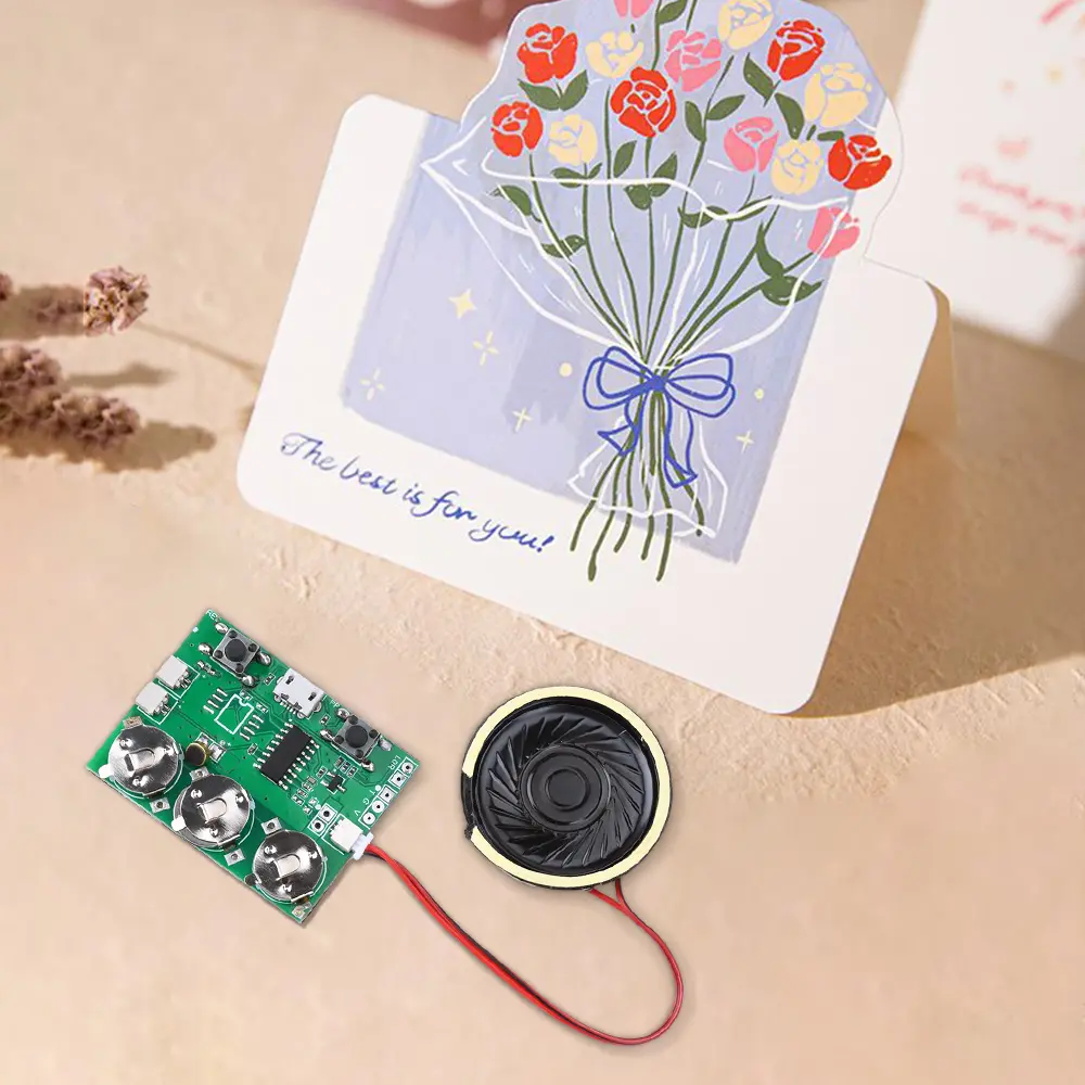 Recording USB Audio Storage Playback Board Music Recordable Card Voice Sound Chip DIY Sound Module MP3 Playback Board