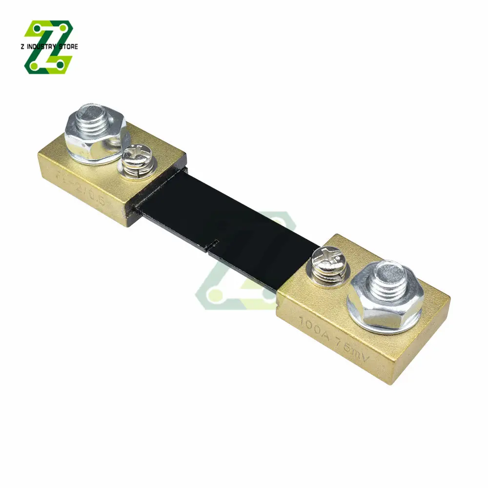 External Shunt 100A 75mV Current Meter Shunt Resistor Spilter for DC Digital Voltmeter Ammeter