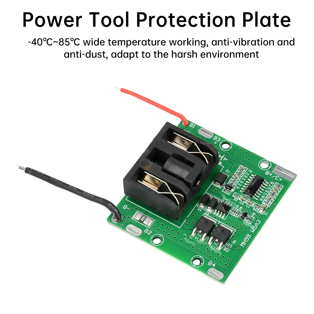 Mini 5S 20A 18V 21V Li-ion Battery Charge Board Temperature Protection Battery Charge Board Overload Protection