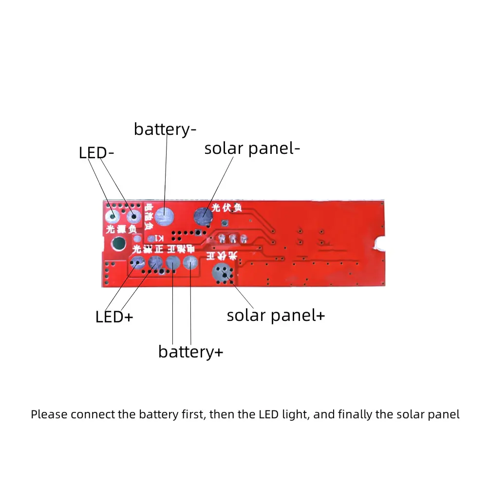 Solar Lamp Controller Radar Induction Circuit Board Light Controller Radar Sense With Timing Remote Control for Garden Lamp