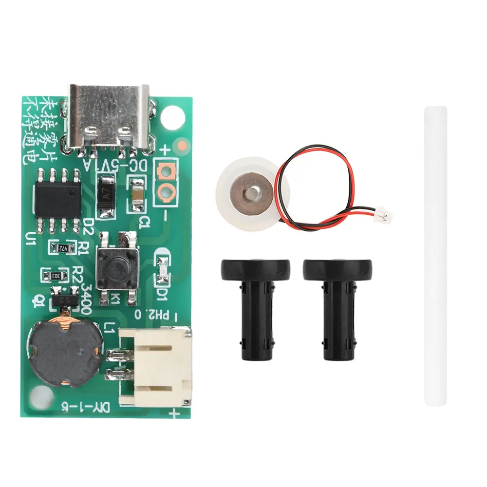 DC 5V 1.5-2W Mini Single Jet Humidifier Misting Module Ultrasonic Atomization Maker Mist Atomizer Type C Interface