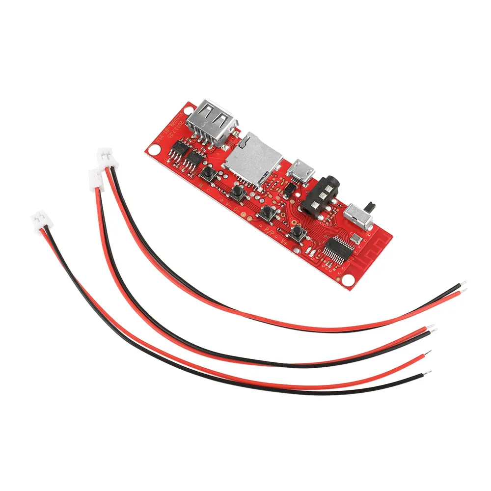 DC 3.7V Multi-function BT Audio Amplifier Board Audio Circuit Board Bluetooth Module DIY Bluetooth Module Micro USB