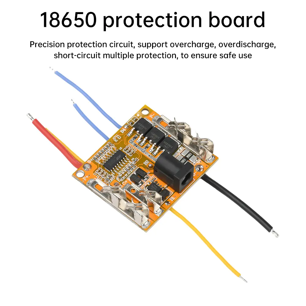 5S 21V 65A Lithium Battery Protection Board Battery Charging Protection Board Li-Ion Lithium Battery Pack BMS Module