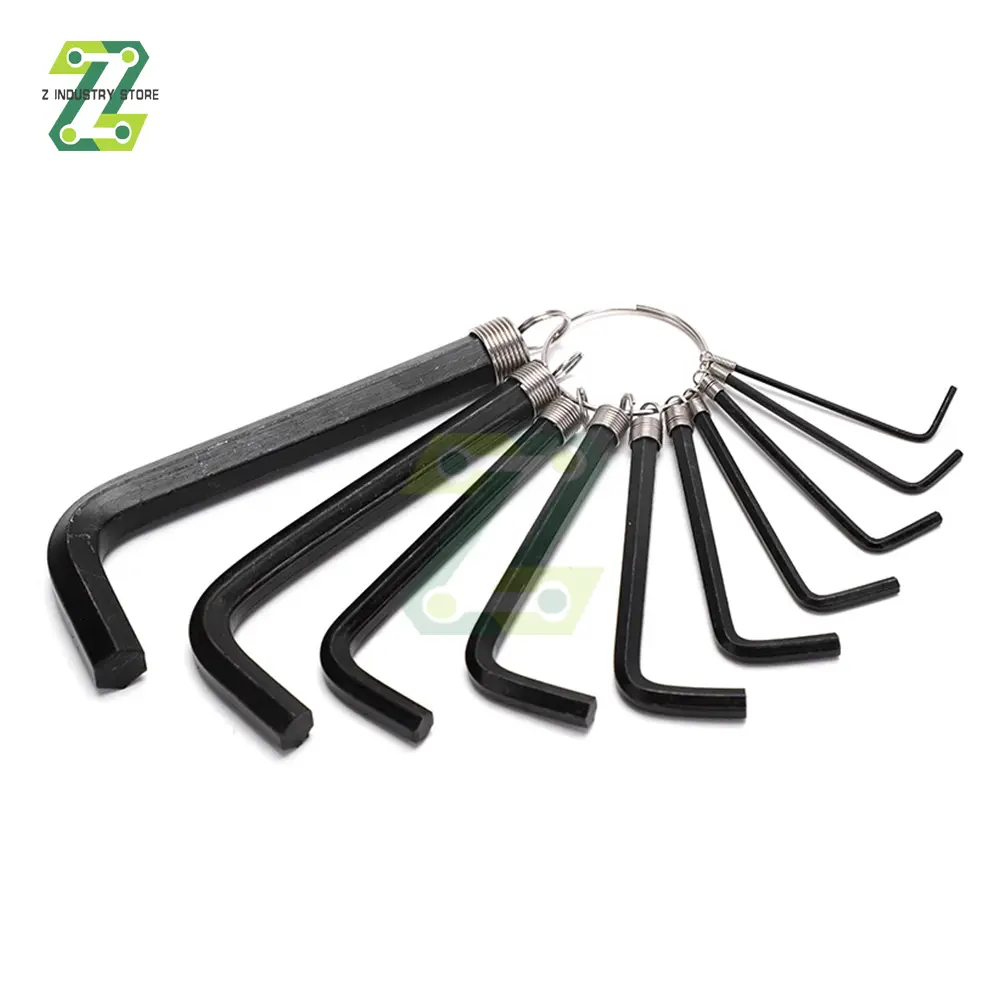 Multifunction Allen wrench 1.5/2/2.5/3/3.5/4/4.5/5/5.5/6/6.5mm Hexagon Allen Key Wrench Tools Set home Bicycle Repair Tools
