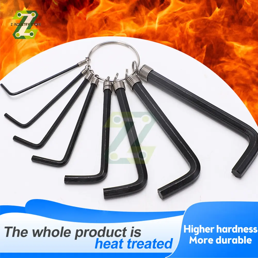Multifunction Allen wrench 1.5/2/2.5/3/3.5/4/4.5/5/5.5/6/6.5mm Hexagon Allen Key Wrench Tools Set home Bicycle Repair Tools