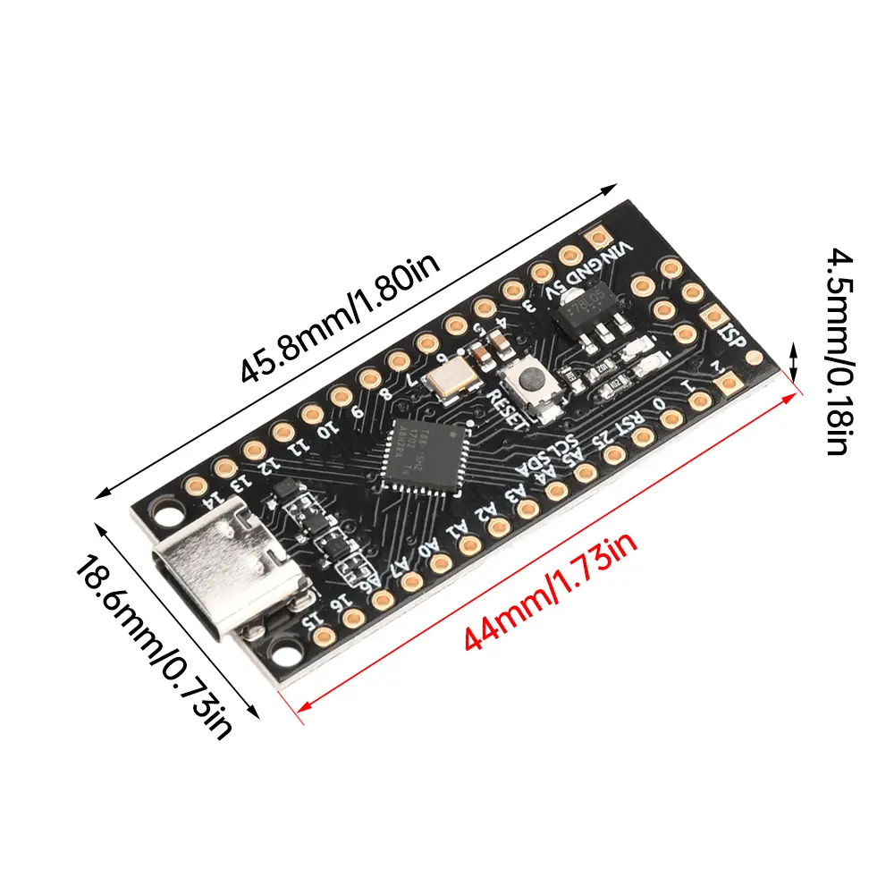 ATTINY88 Development Board 16MHz Digispark Expansion Board Compatible with NANOV3.0 Improved Board Module
