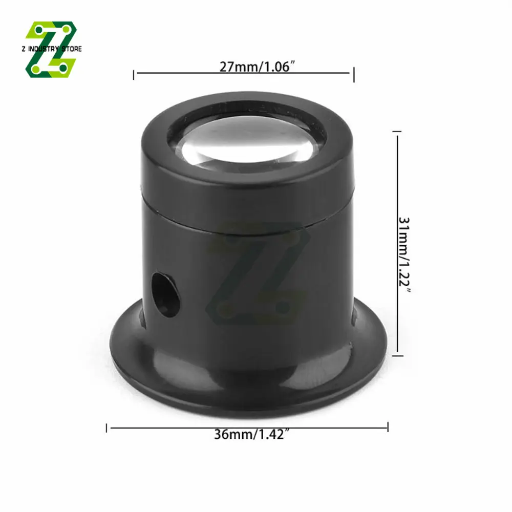 5/10X Monocular Glass Magnifier Watch Jewelry Repair Tools Loupe Lens