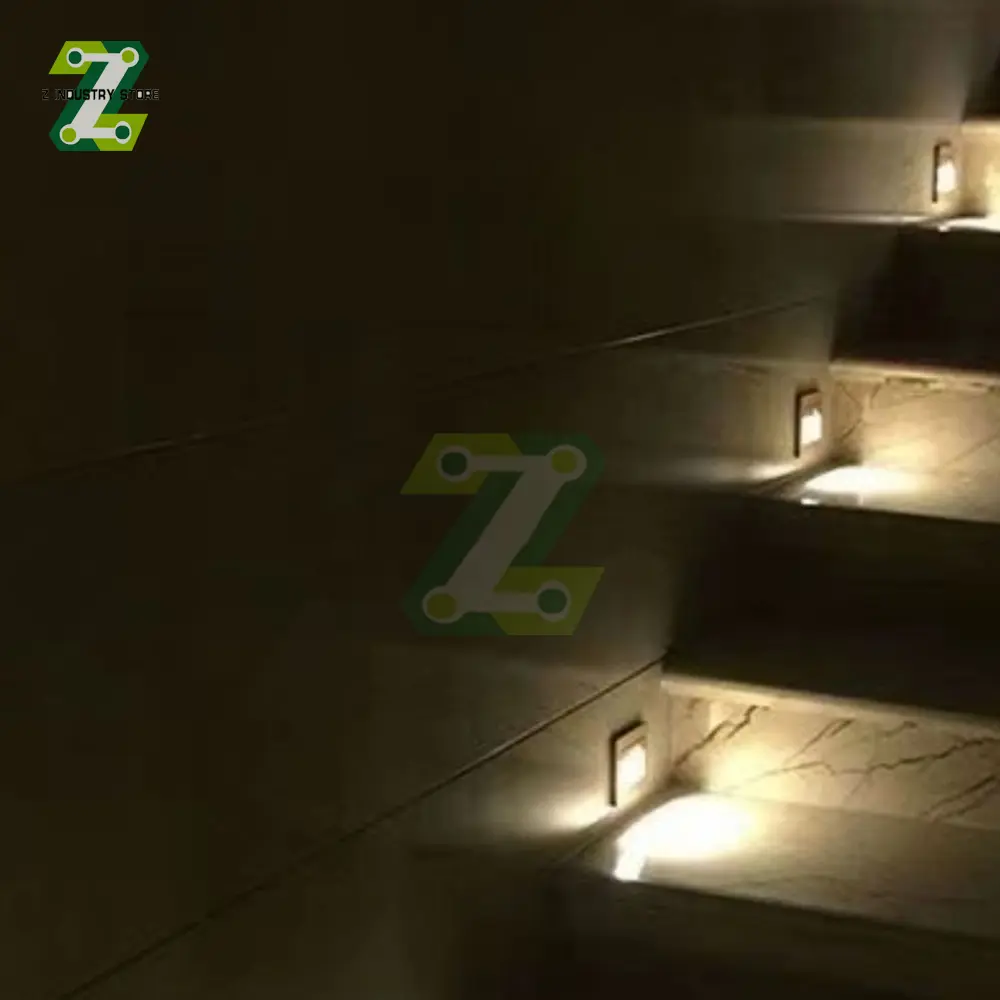 Recessed Led Wall Lamp Stair Case Light AC180-220V Step Lamp Corridor Lighting Indoor Wall Lighting