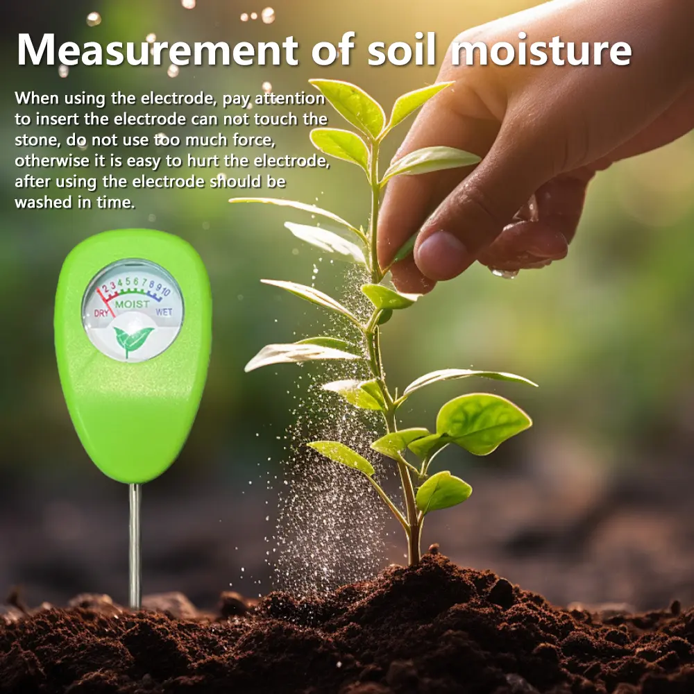 LY102 Soil Moisture Detector Soil Moisture Testing Tool No Battery Required Garden Bonsai Planting Tool