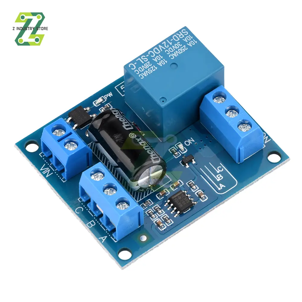 NE555 DC 12V Water Level Automatic Controller Liquid Sensor Switch Solenoid Valve Motor Pump Automatic Control Relay Board