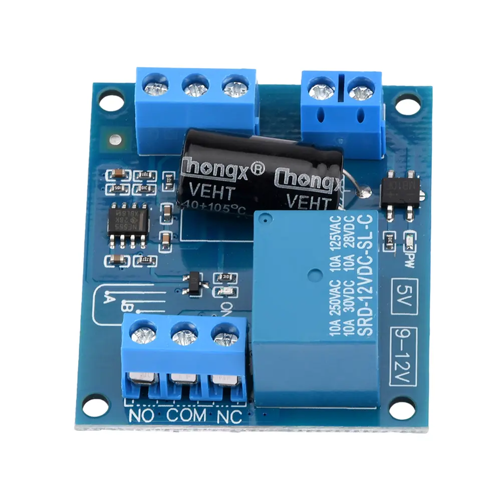 NE555 DC 12V Water Level Automatic Controller Liquid Sensor Switch Solenoid Valve Motor Pump Automatic Control Relay Board